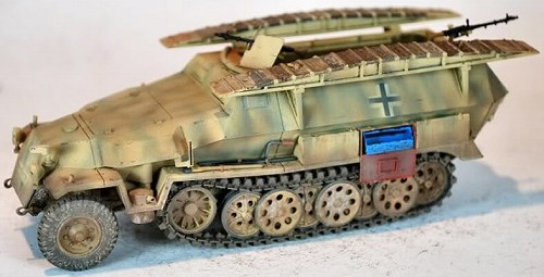 1/48th scale :: German Sd. Kfz. 251/7 half track